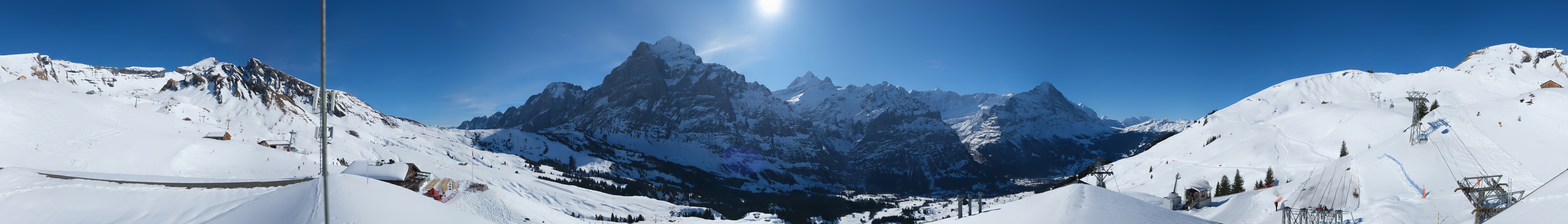 Archiv Foto Webcam Panorama Grindelwald - First
