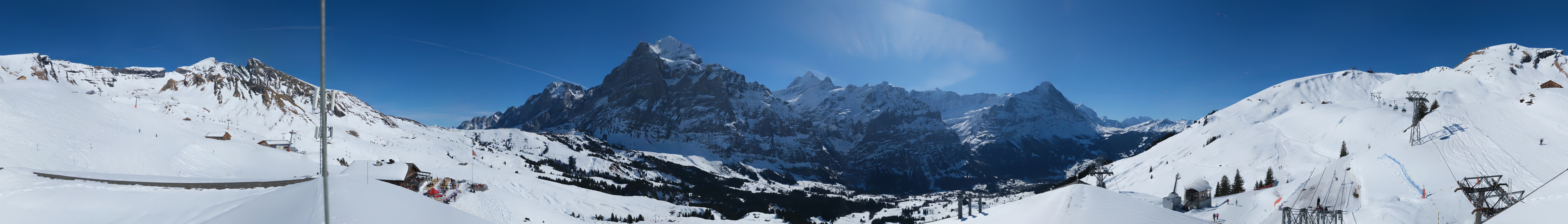 Archiv Foto Webcam Panorama Grindelwald - First