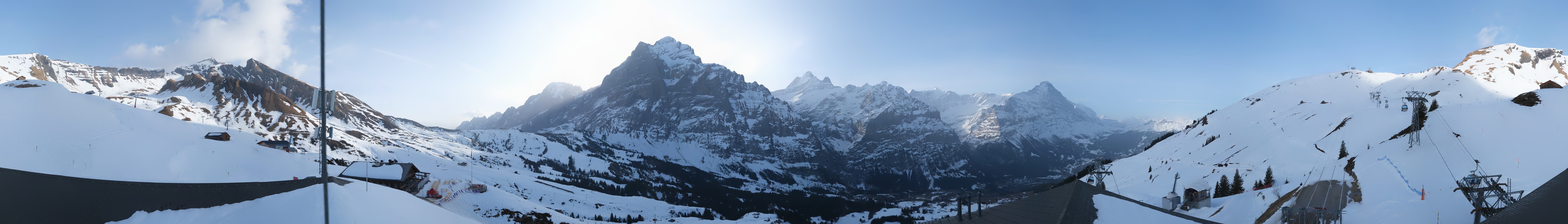 Archiv Foto Webcam Panorama Grindelwald - First