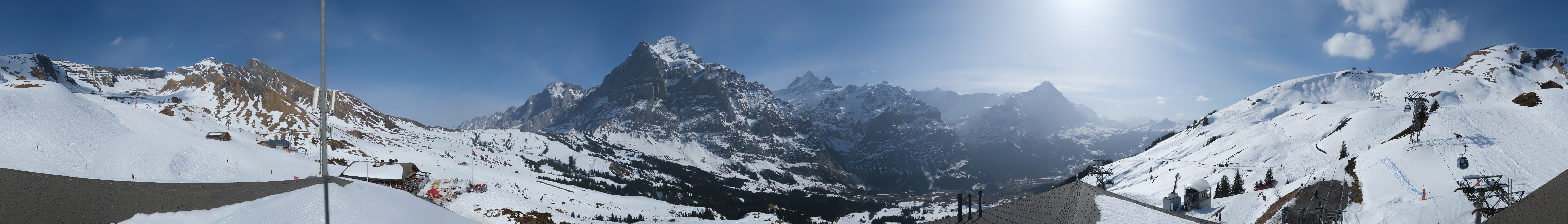 Archiv Foto Webcam Panorama Grindelwald - First