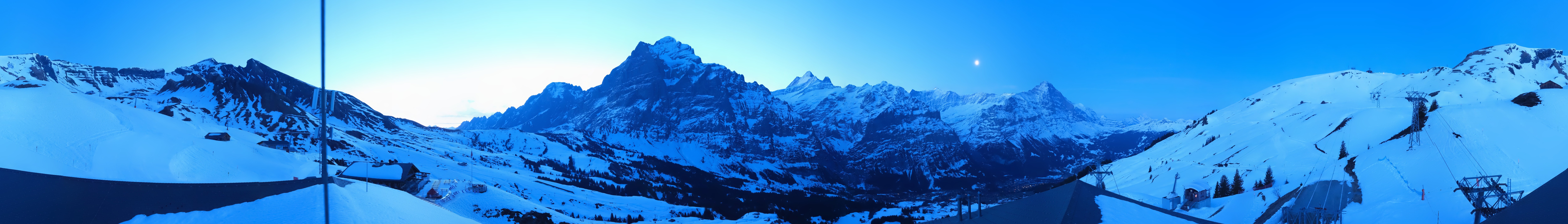 Archiv Foto Webcam Panorama Grindelwald - First
