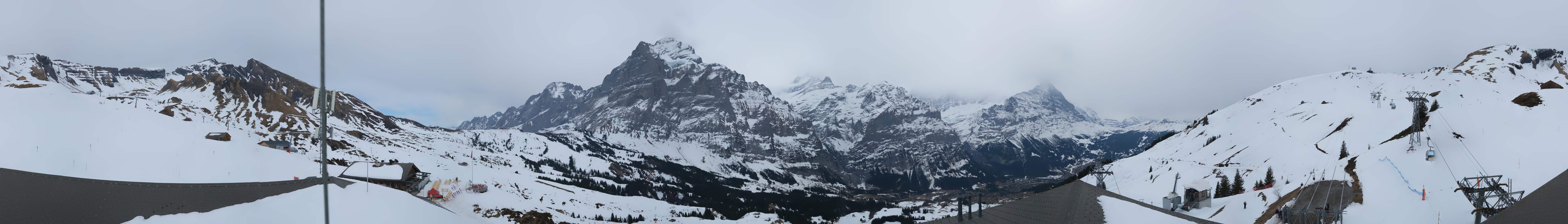 Archiv Foto Webcam Panorama Grindelwald - First