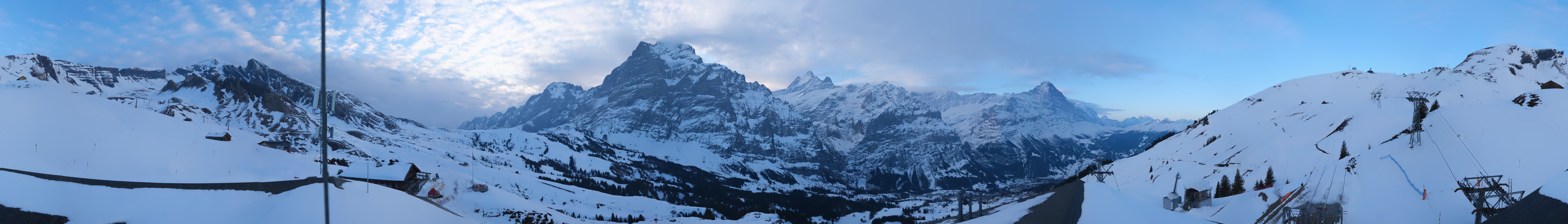 Archiv Foto Webcam Panorama Grindelwald - First
