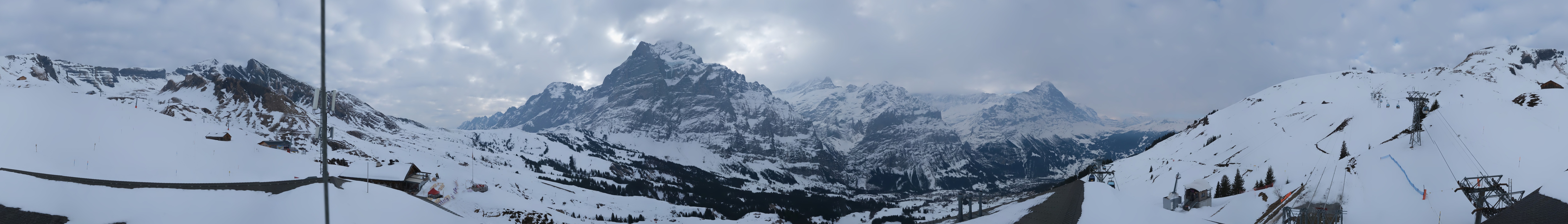 Archiv Foto Webcam Panorama Grindelwald - First