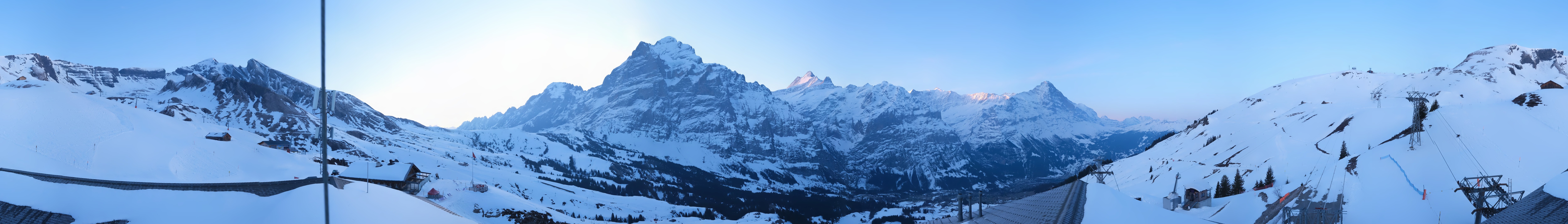 Archiv Foto Webcam Panorama Grindelwald - First
