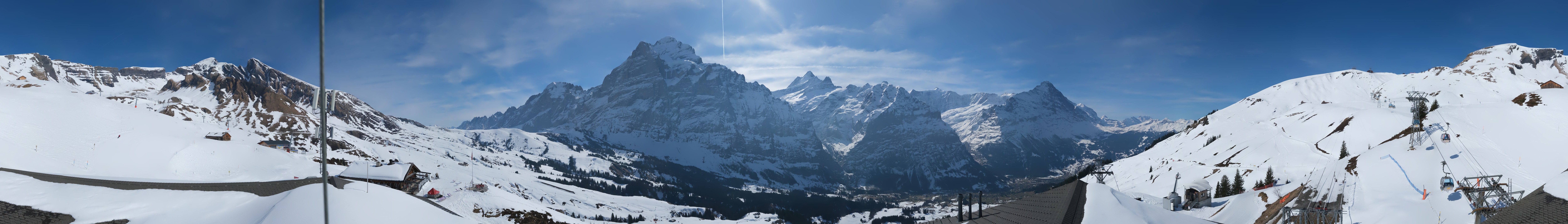 Archiv Foto Webcam Panorama Grindelwald - First