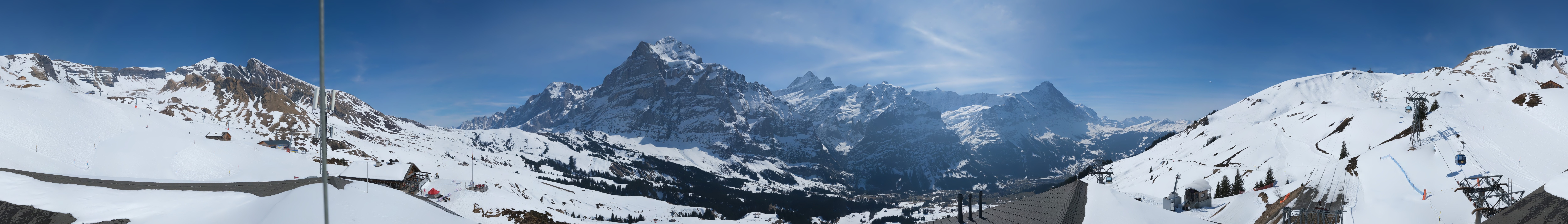 Archiv Foto Webcam Panorama Grindelwald - First