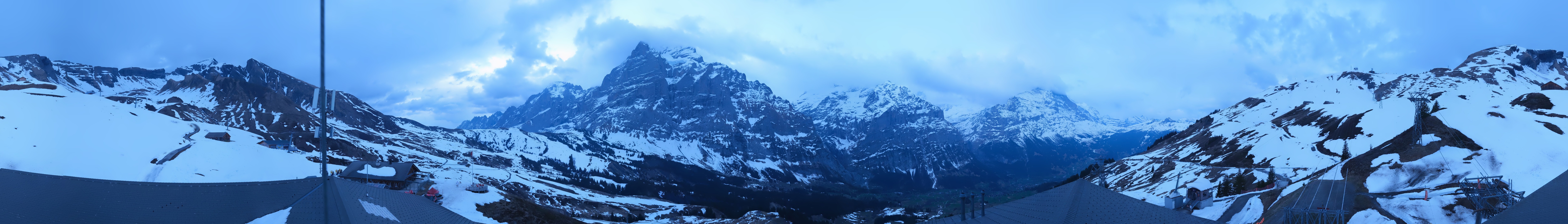 Archiv Foto Webcam Panorama Grindelwald - First
