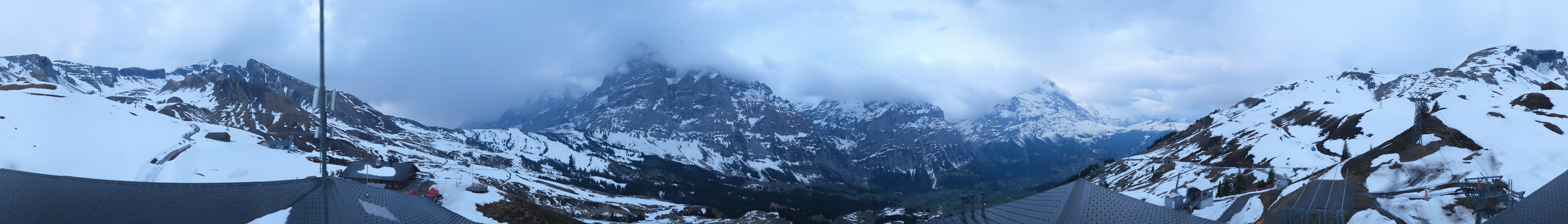 Archiv Foto Webcam Panorama Grindelwald - First
