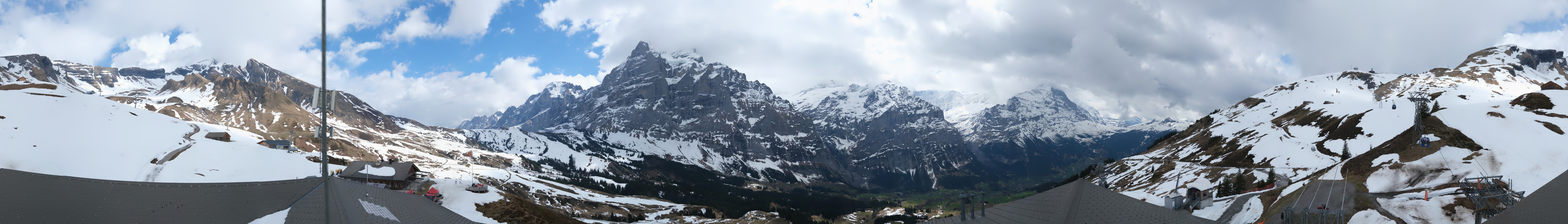 Archiv Foto Webcam Panorama Grindelwald - First