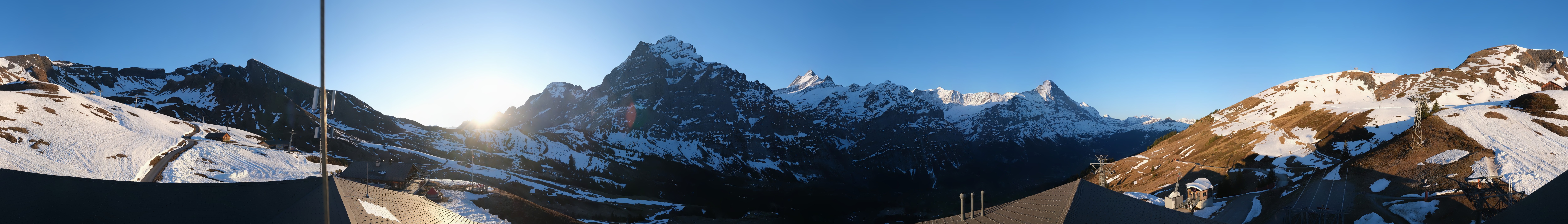 Archiv Foto Webcam Panorama Grindelwald - First