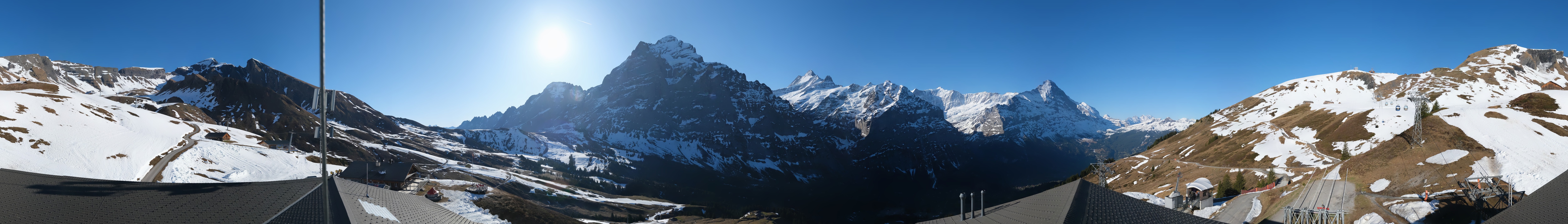 Archiv Foto Webcam Panorama Grindelwald - First