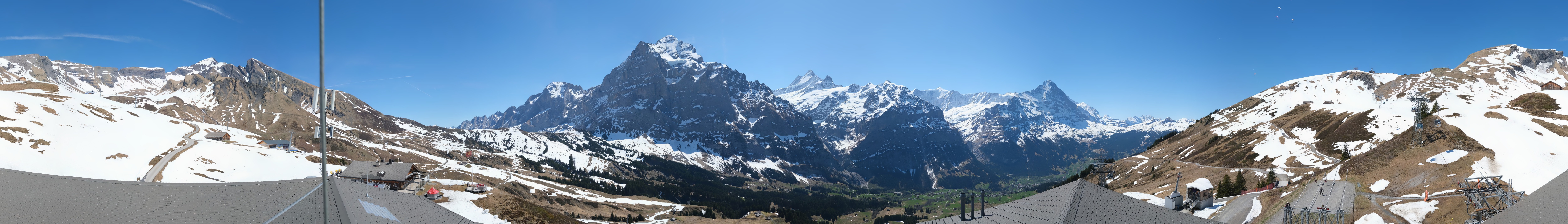 Archiv Foto Webcam Panorama Grindelwald - First