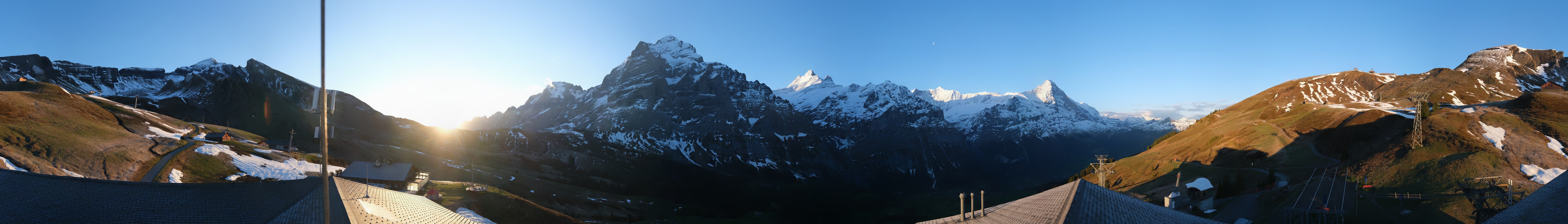 Archiv Foto Webcam Panorama Grindelwald - First