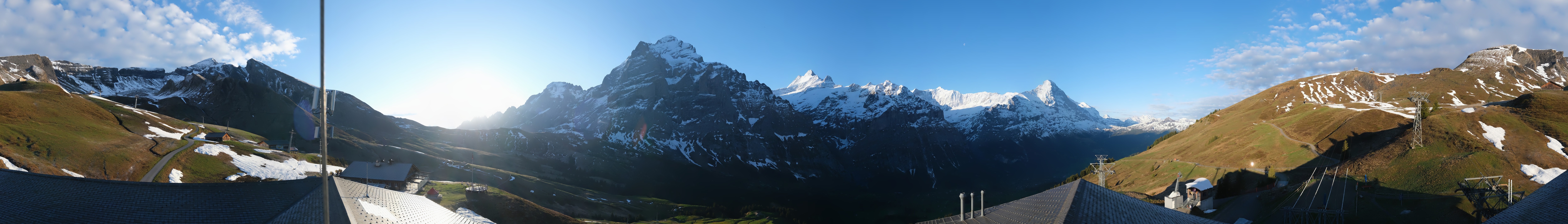 Archiv Foto Webcam Panorama Grindelwald - First