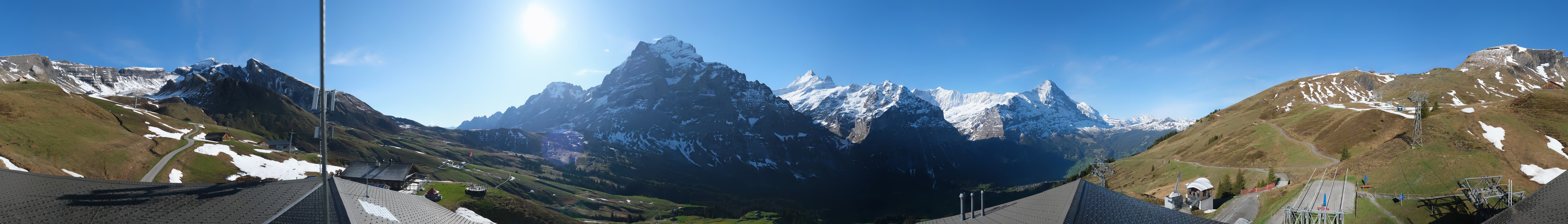 Archiv Foto Webcam Panorama Grindelwald - First