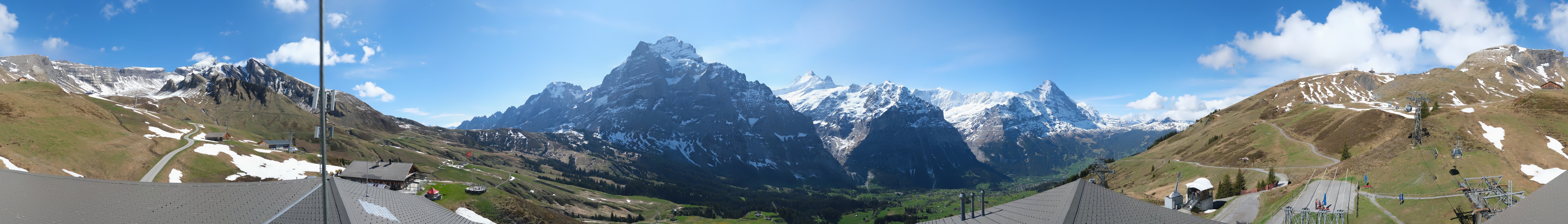Archiv Foto Webcam Panorama Grindelwald - First