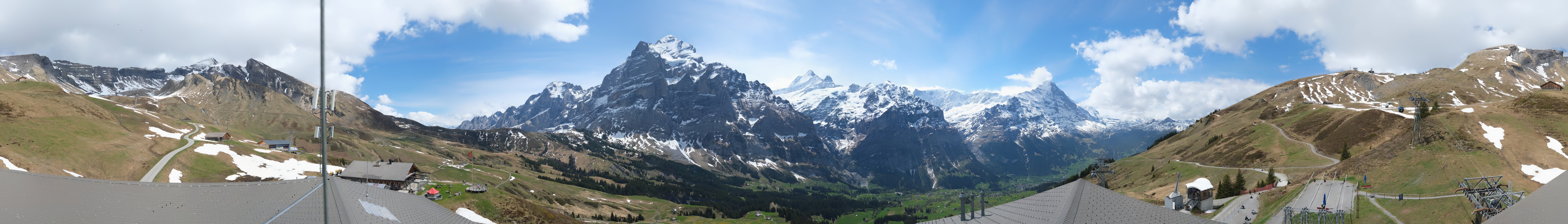 Archiv Foto Webcam Panorama Grindelwald - First