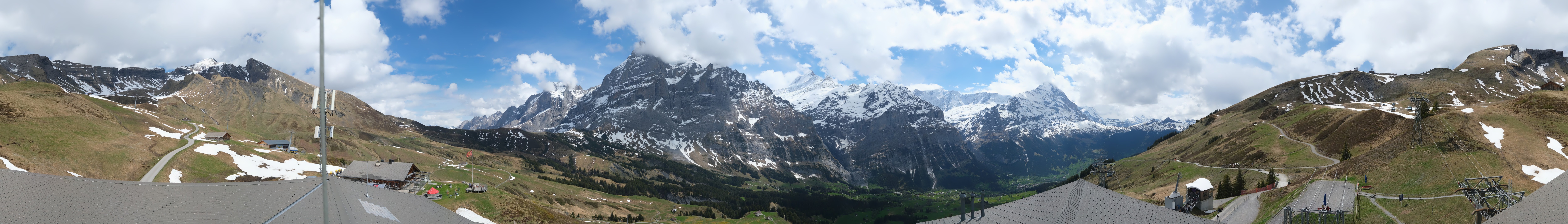 Archiv Foto Webcam Panorama Grindelwald - First