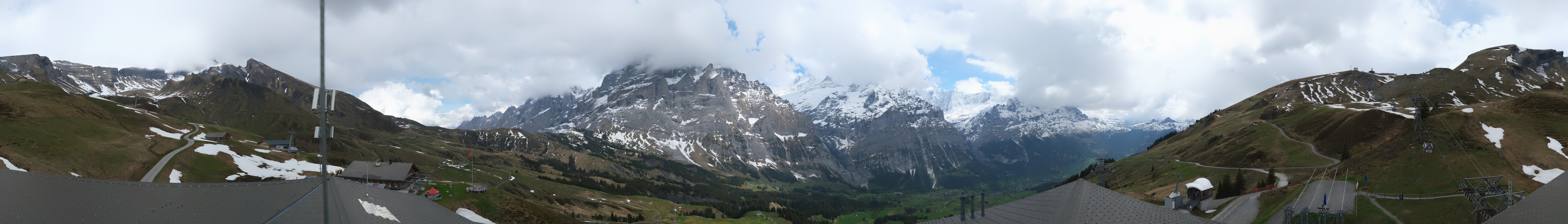Archiv Foto Webcam Panorama Grindelwald - First