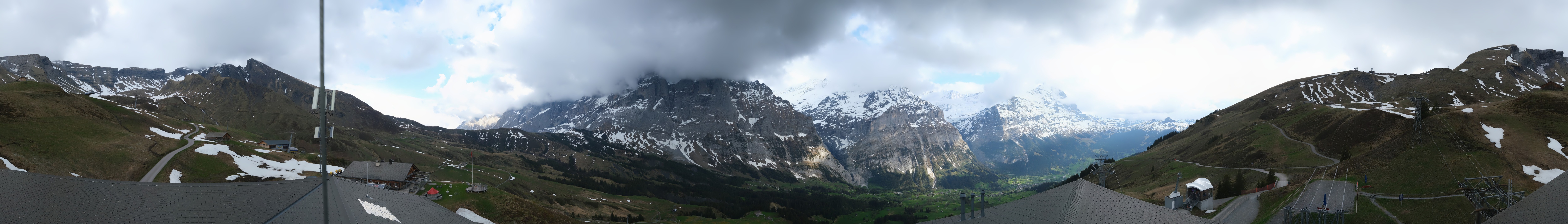 Archived image Webcam Panoramic view First and Grindelwald