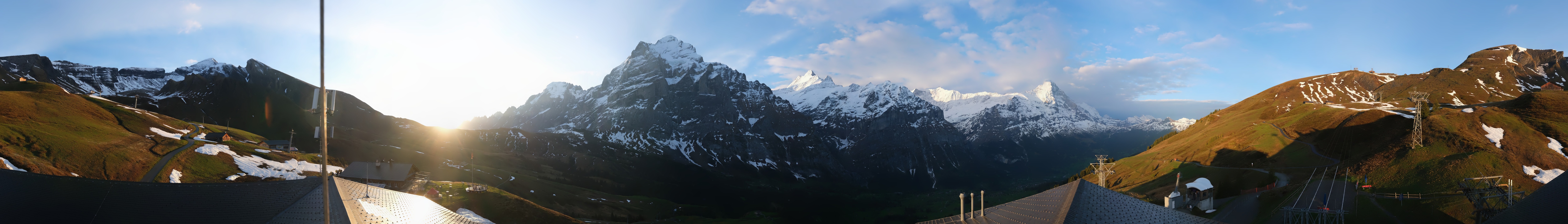 Archiv Foto Webcam Panorama Grindelwald - First