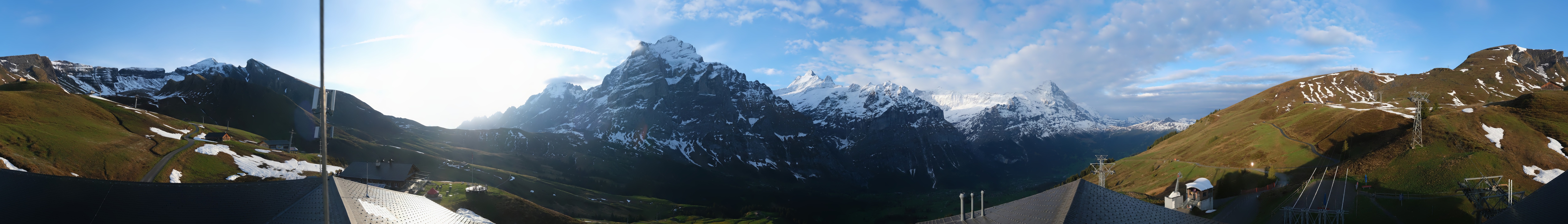 Archiv Foto Webcam Panorama Grindelwald - First