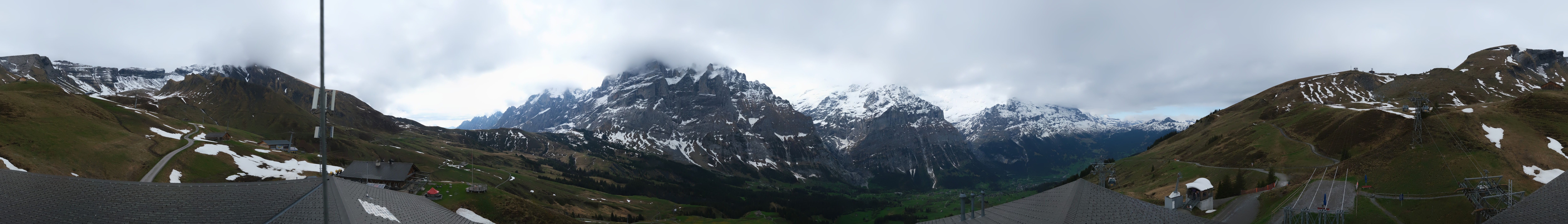 Archiv Foto Webcam Panorama Grindelwald - First