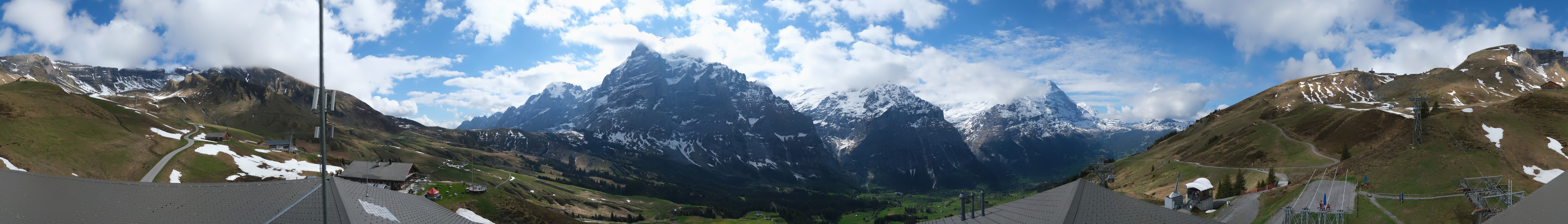Archiv Foto Webcam Panorama Grindelwald - First