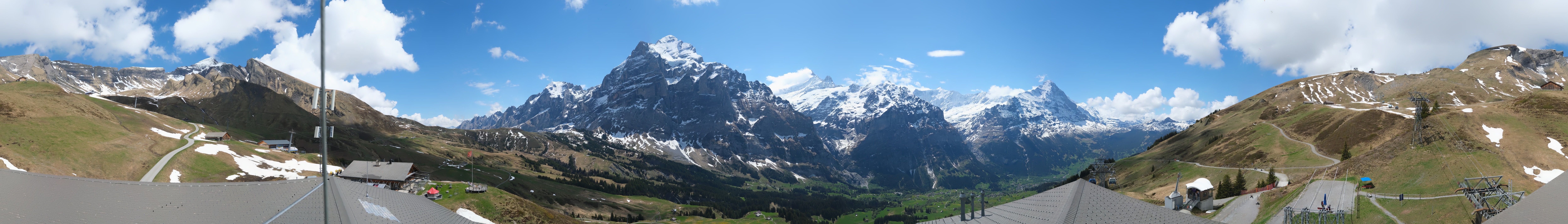 Archiv Foto Webcam Panorama Grindelwald - First