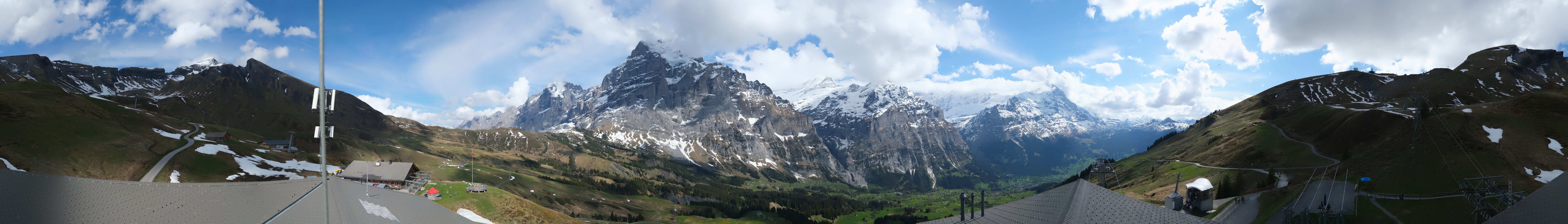 Archiv Foto Webcam Panorama Grindelwald - First