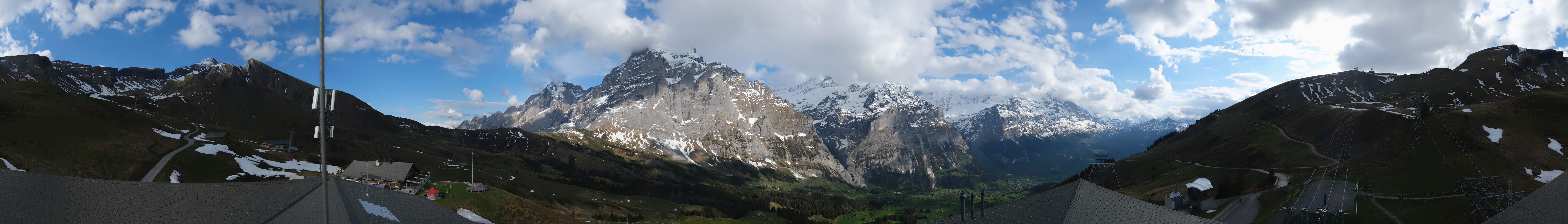 Archiv Foto Webcam Panorama Grindelwald - First