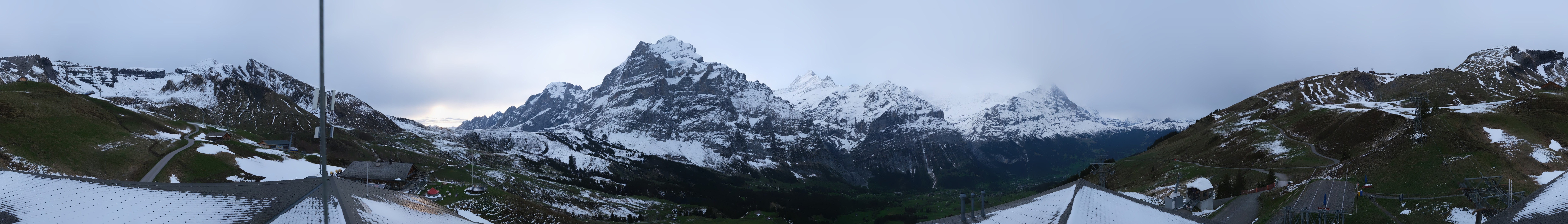 Archiv Foto Webcam Panorama Grindelwald - First