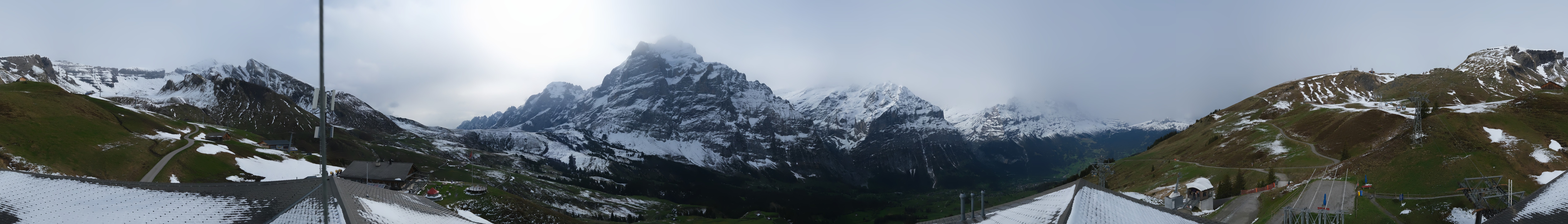 Archiv Foto Webcam Panorama Grindelwald - First