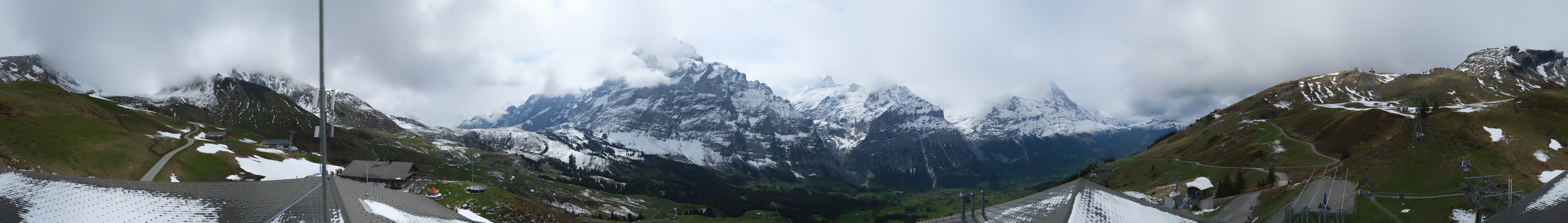 Archiv Foto Webcam Panorama Grindelwald - First