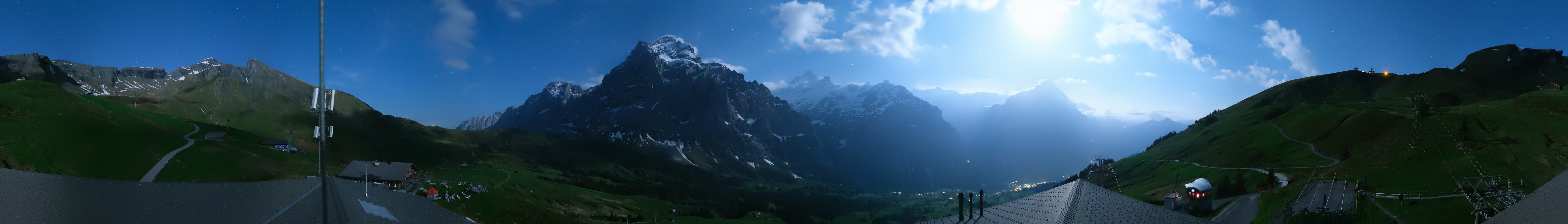 Archiv Foto Webcam Panorama Grindelwald - First