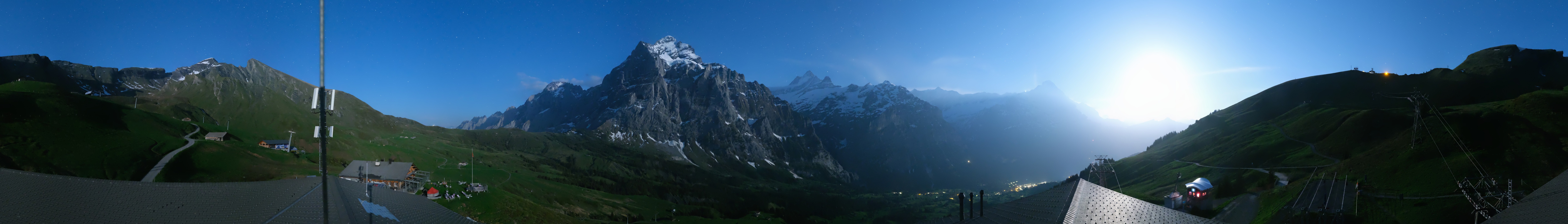 Archiv Foto Webcam Panorama Grindelwald - First