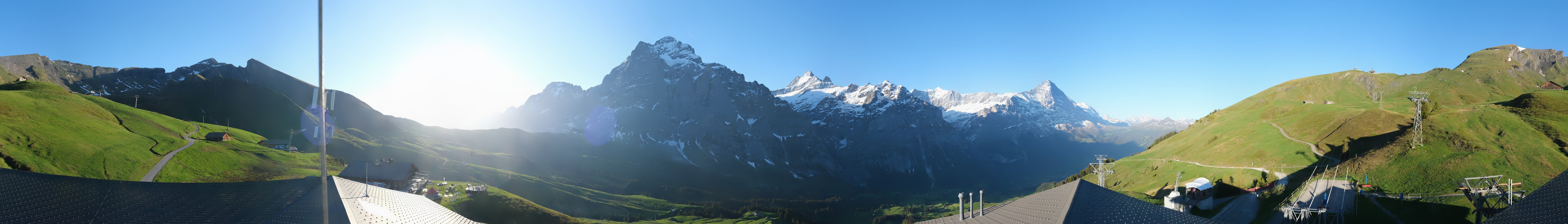Archiv Foto Webcam Panorama Grindelwald - First
