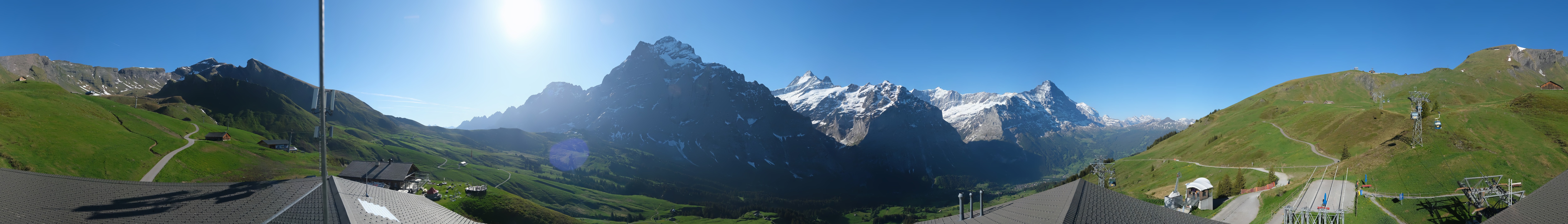 Archiv Foto Webcam Panorama Grindelwald - First
