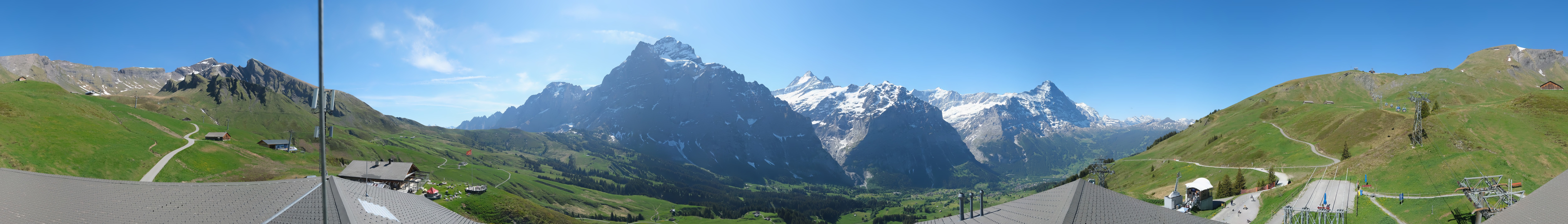 Archiv Foto Webcam Panorama Grindelwald - First