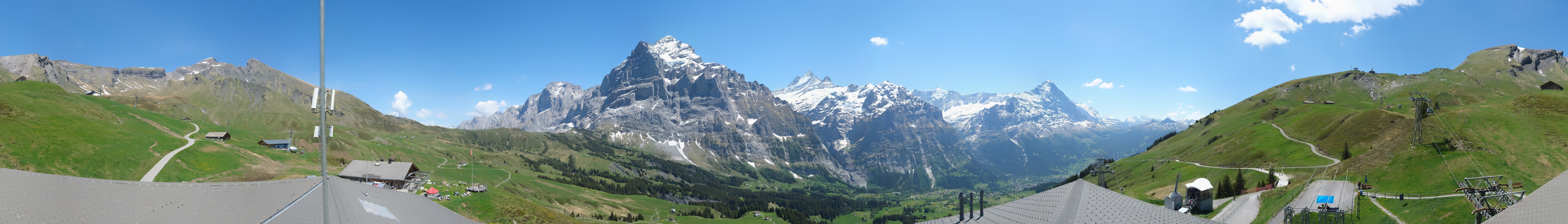 Archiv Foto Webcam Panorama Grindelwald - First