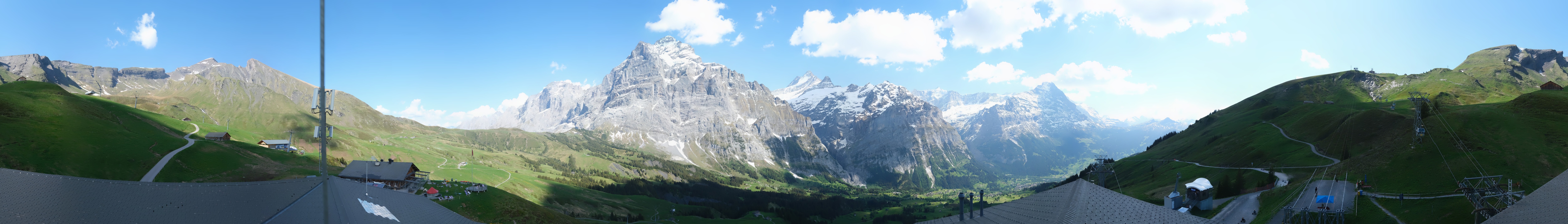 Archiv Foto Webcam Panorama Grindelwald - First