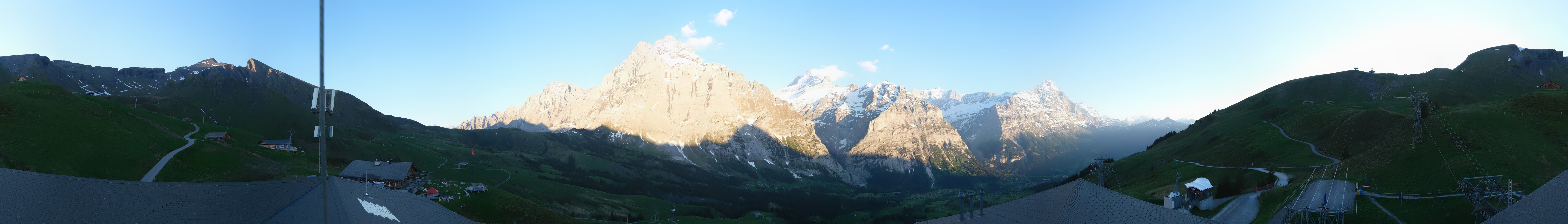 Archiv Foto Webcam Panorama Grindelwald - First