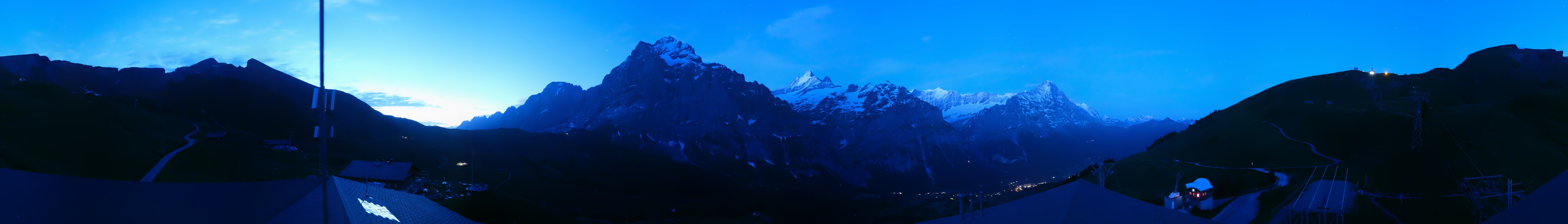 Archived image Webcam Panoramic view First and Grindelwald