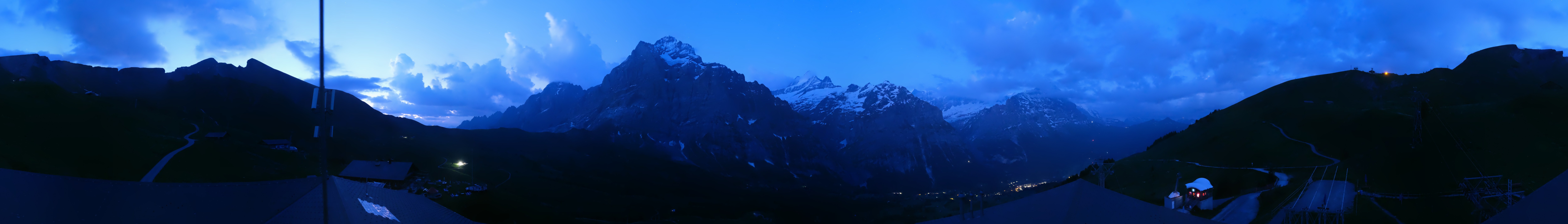 Archiv Foto Webcam Panorama Grindelwald - First