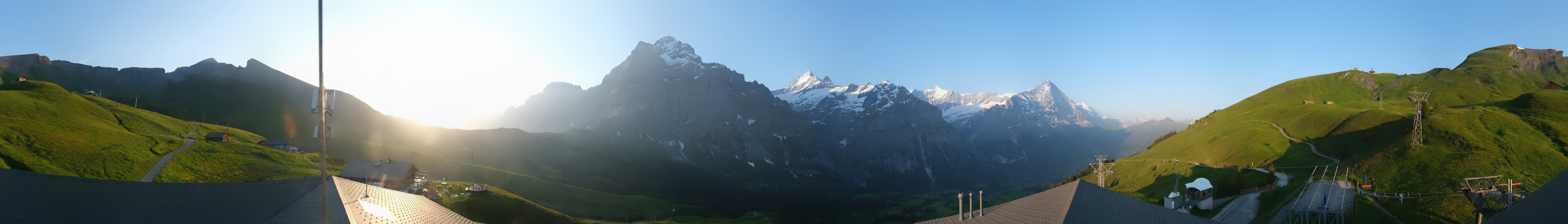 Archiv Foto Webcam Panorama Grindelwald - First