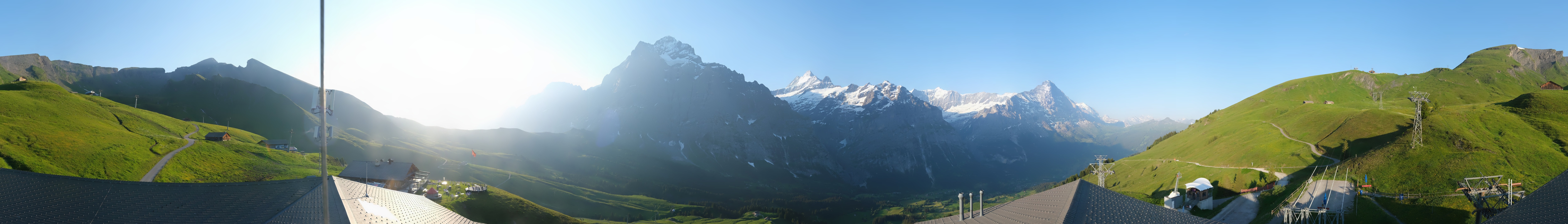 Archiv Foto Webcam Panorama Grindelwald - First