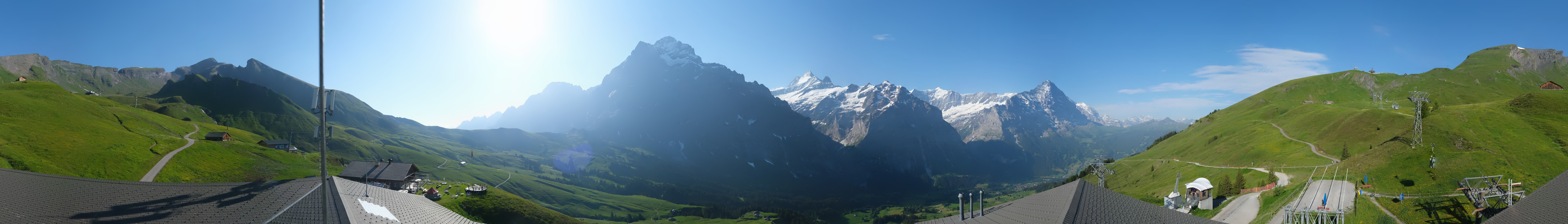 Archiv Foto Webcam Panorama Grindelwald - First