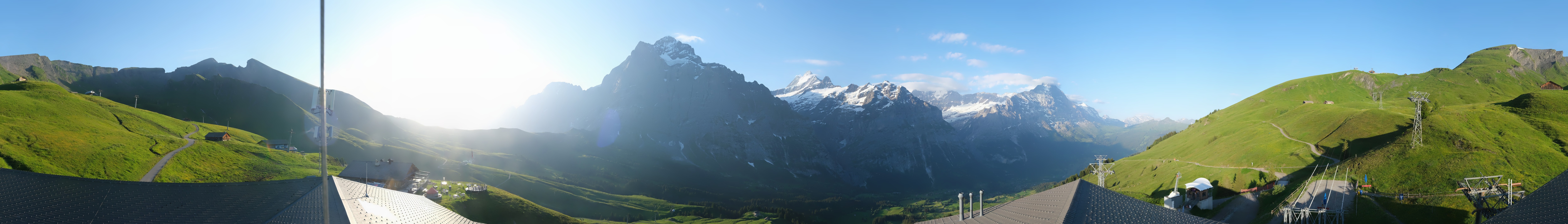 Archiv Foto Webcam Panorama Grindelwald - First