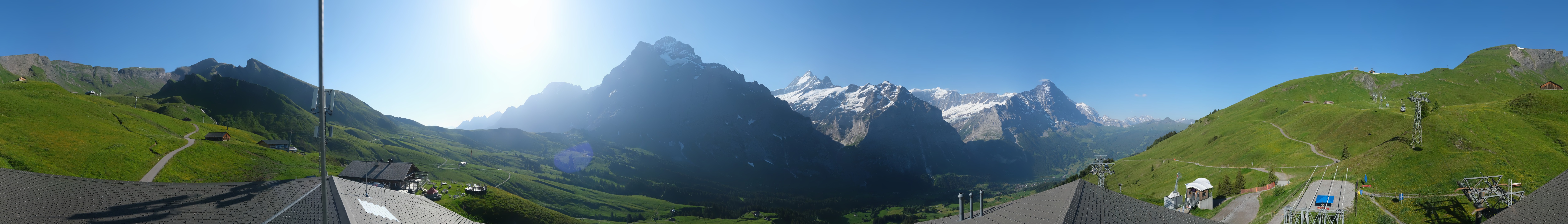 Archiv Foto Webcam Panorama Grindelwald - First